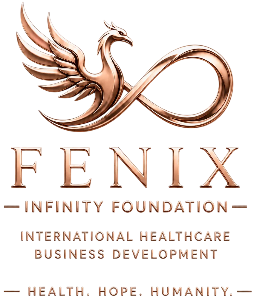FENIX Infinity Foundation International Healthcare Business Development Logo